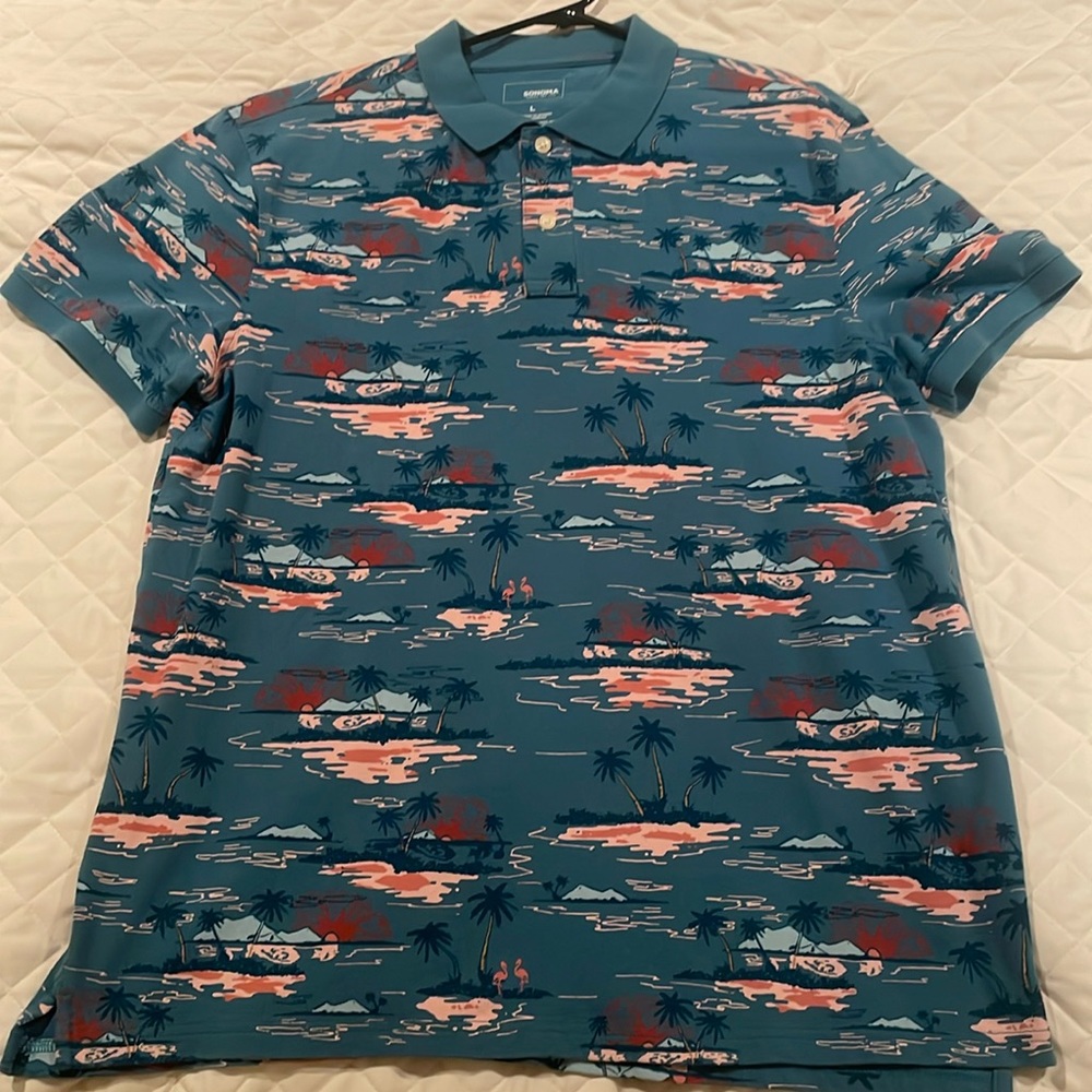 GOLF POLO MENS LARGE